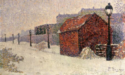 Schnee, Butte Montmartre, 1887